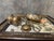 Vintage Framed Brass Assemblage Wall Decor For Sale - Image 10 of 16
