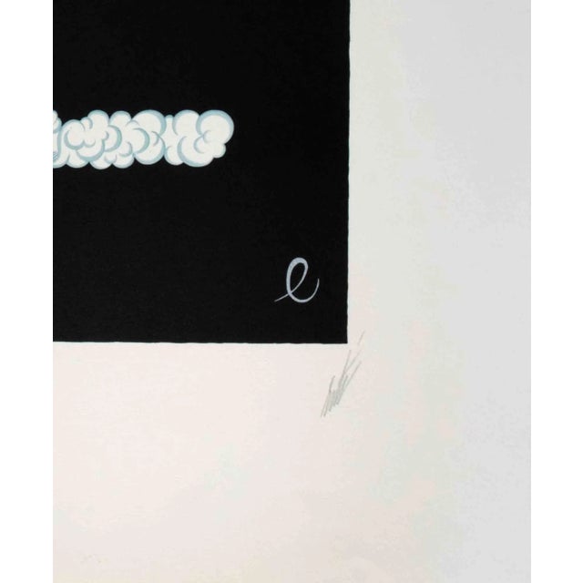 Letter e - from the suite letters of the alphabet is a contemporary artwork realized by erté (romain de tirtoff)....