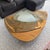 1980s Carlo Malnati MCM Triangle Glass Platter Coffee Table For Sale - Image 12 of 18