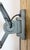 1950s Industrial Black Enamel Scissor Wall Lamp, 1950s For Sale - Image 5 of 18