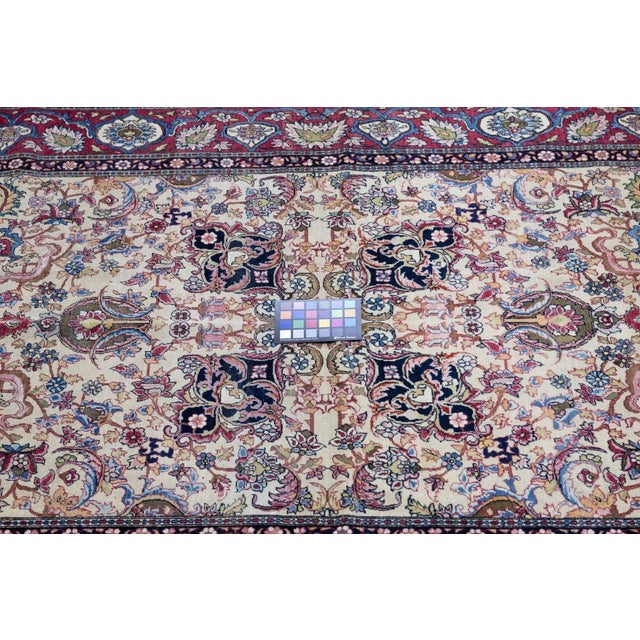 Antique Tehran Rug 4'7'' x 7'3''. Tehran rugs being made for the top level of Persian society, are always of high quality,...