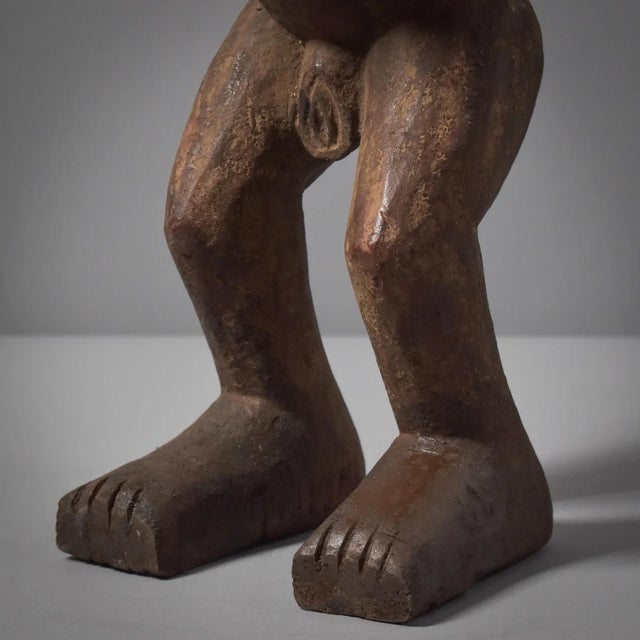 Early 20th Century Early 20th Century Mama Mangam Female Fetish Figurine Nigeria For Sale - Image 5 of 11
