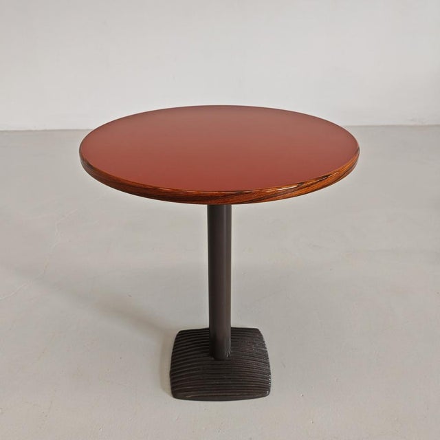 Red Artona Coffee Table attributed to Afra Tobia Scarpa for Maxalto, 1980s, in Very Good conditions. Designed 1980 to 1989...