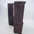 This is a pair of English burl walnut corner cabinets with Dutch colonial styling. The secondary wood is pine. The...