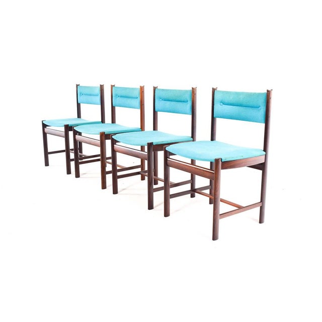 Danish Rosewood Dining Chairs, 1960s, Set of 4 For Sale - Image 15 of 15