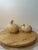2 Vintage Handmade Ceramic Quail Hen Chick Birds MCM Figurines Artist Signed 1961 For Sale - Image 9 of 12