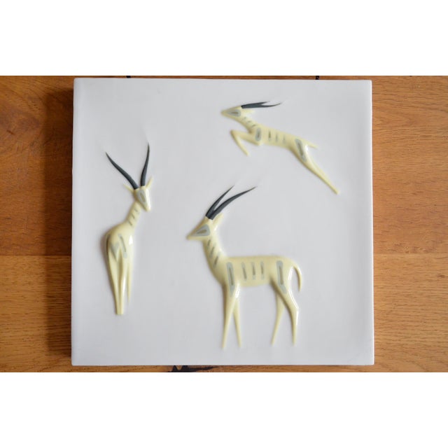 Ceramic Porcelain Wall Plate by Peter Müller for Sgarfo Modern, 1960s For Sale - Image 7 of 7