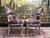 Set of Louis Xv Style Cabriolet Armchairs in Velvet For Sale - Image 4 of 6