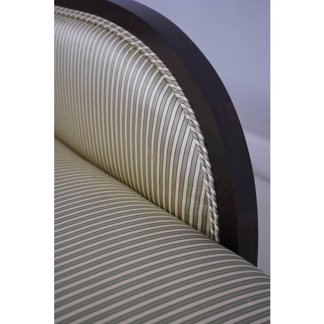 Vintage Regency Style Recamier Chaise Lounge For Sale - Image 10 of 12