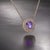Metal Natural Sapphire Diamond Pendant 18" 14k WG 3.84 TCW Certified For Sale - Image 7 of 12