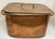 Stately Large Antique French Copper Cooking Box With Lid and Brass Handles. Would Also Make A Very Stylish Beverage Cooler...