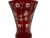 Glass Ruby Red Egermann Etched Bohemian Vase For Sale - Image 7 of 8