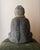 Arhaus Arhaus Seated Buddha Cast Stone Sculpture With Prayer Beads For Sale - Image 4 of 6