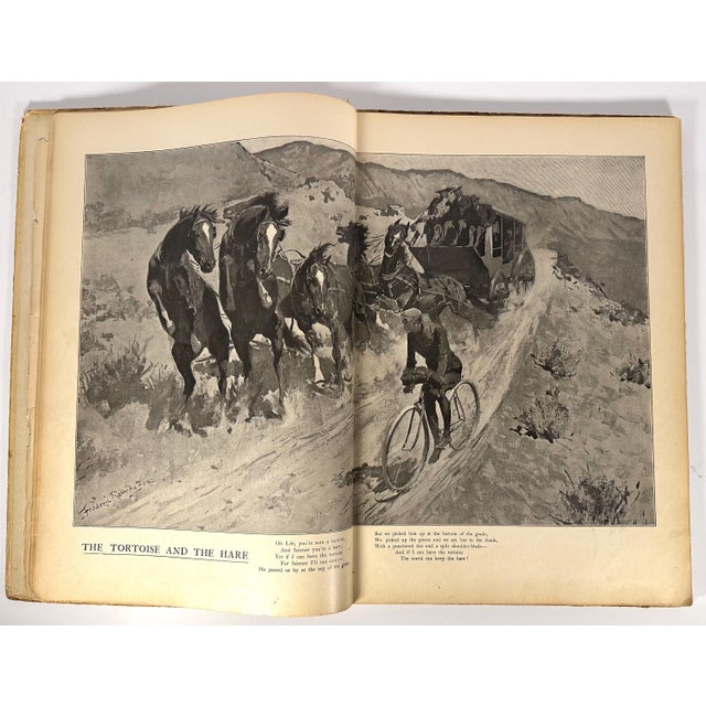 Blue Done in the Open Drawings by Frederick Remington c. 1904 For Sale - Image 8 of 10