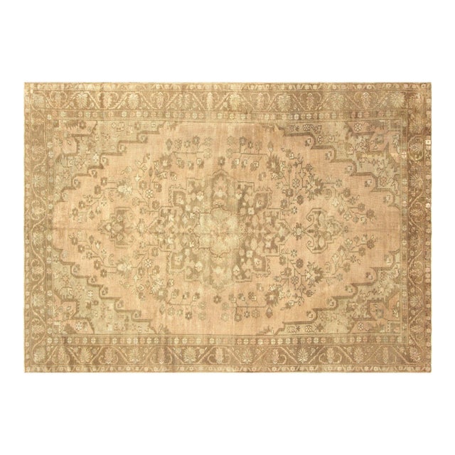 1960s Turkish Oushak Rug For Sale