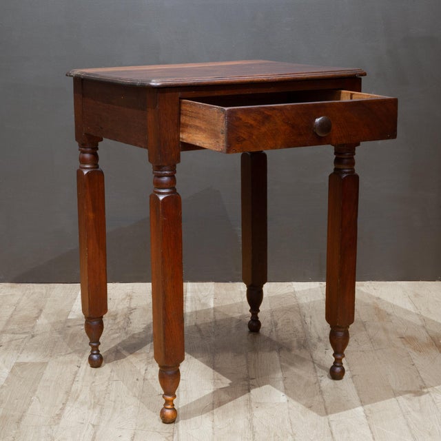 Antique Cherry Side Table c.1830 For Sale - Image 4 of 10