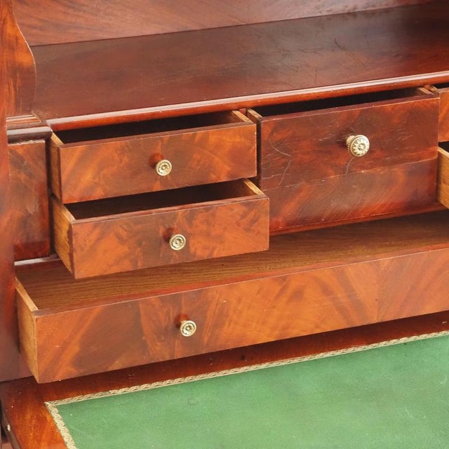 Louis Philippe Secretary in Mahogany with Marble Top, 1850 For Sale - Image 16 of 18