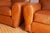 Art Deco Pair of Art Deco Moustache Leather Club Chairs For Sale - Image 3 of 8