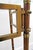 Mid-Century French Glass Top Faux Bamboo Wood and Brass Side Table Attributed to Maison Baguès For Sale - Image 12 of 18