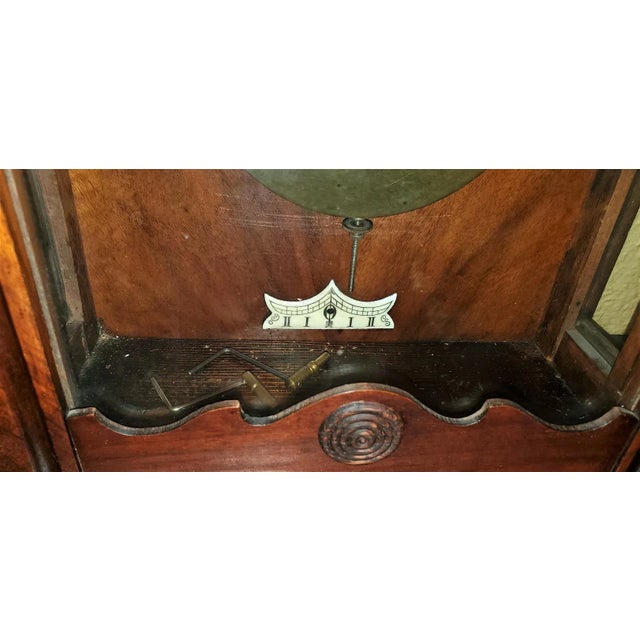 19c Gustav Becker Vienna Wall Clock For Sale In Dallas - Image 6 of 12