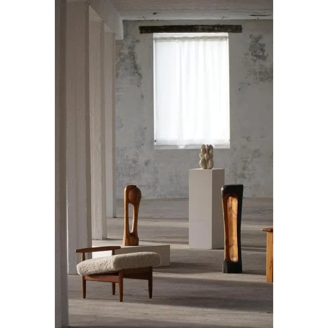 Large Wooden Sculpture by Ole Wettergren, 1990s For Sale - Image 14 of 18