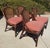 Contemporary Authentic McGuire Vintage Rattan Cane Back Dining Chairs & Pedestal Table For Sale - Image 3 of 18