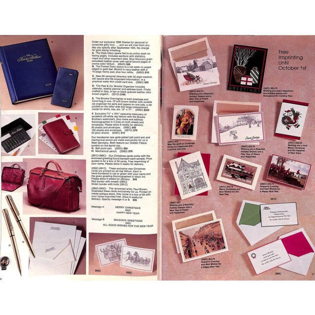 Brooks Brothers Fall 1988 Selections for Men, Women, and Boys Catalog For Sale In New York - Image 6 of 18
