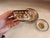 Mid 19th Century Antique Signed Moriage Japanese Tea Cup, Saucer and Lid/Tea Bag Rest. For Sale - Image 5 of 10
