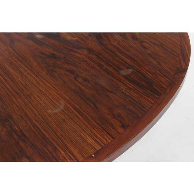 Vintage Danish Oval Extendable Dining Table from Dyrlund, 1960s For Sale - Image 6 of 9