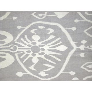 Contemporary Ikat Design Kilim For Sale
