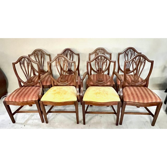 Late 18th Century George III Dining Chairs, C. 1780 For Sale - Image 5 of 8