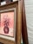 Wood 1980s Pink Bouquet of Flowers in Vase Still Life Oil Painting Framed For Sale - Image 7 of 8