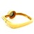 Gold 1990s Italian 14k Gold 3.38 Carat Diamond Pavé Dome Bangle Bracelet For Sale - Image 8 of 18
