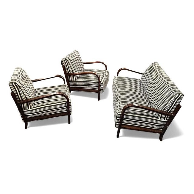 Art Deco Seating Group, Set of 3 For Sale - Image 15 of 15