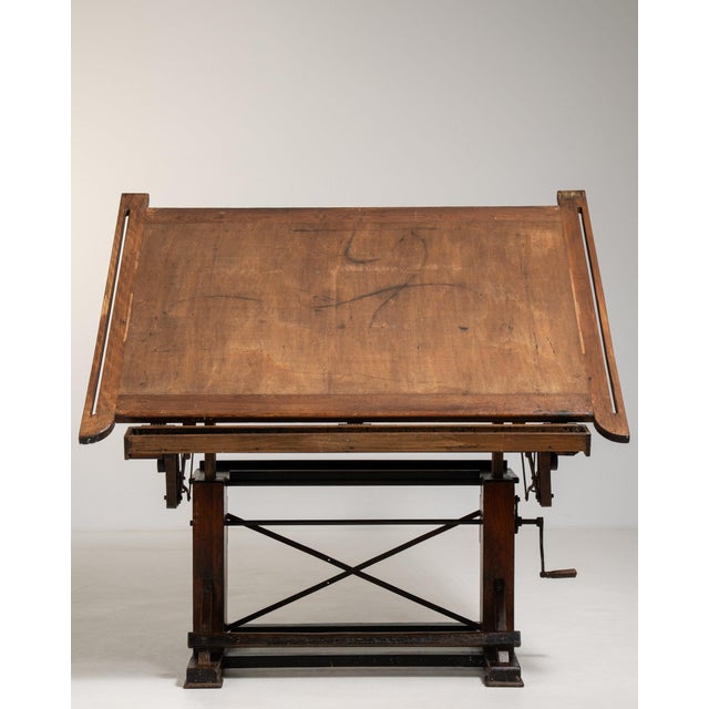Early 20th Century France Brown Wood Console Table For Sale In Greensboro - Image 6 of 11