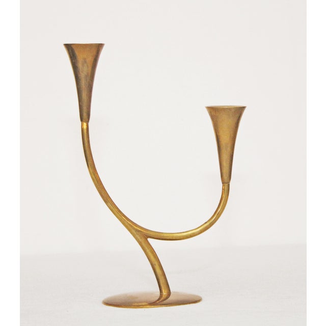 Metal Candleholder by Richard Rohac, 1950s For Sale - Image 7 of 7