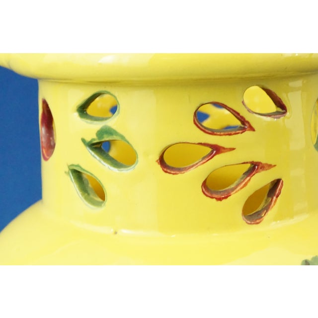 Majolica Ceramic Drink if You Can Jug Vase from Cooperativa Ceramica Imola, Italy, 1920s For Sale - Image 10 of 16