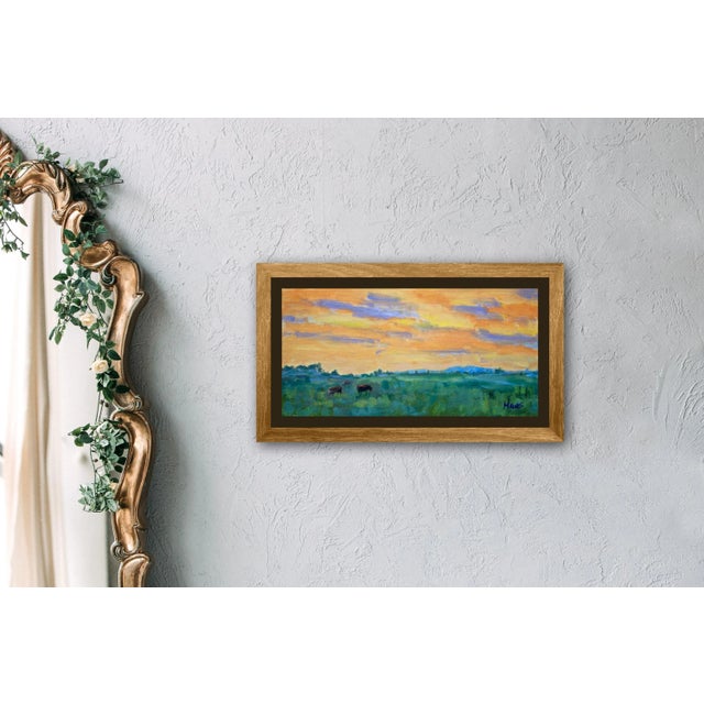 Mount Diablo Sunset, Contemporary Landscape Oil Painting For Sale - Image 11 of 12
