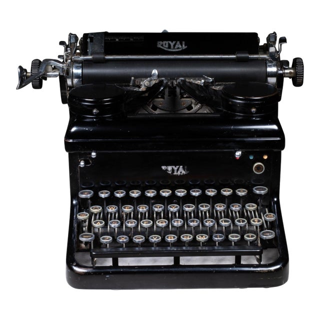Art Deco Royal KHM Standard Typewriter c.1935 For Sale