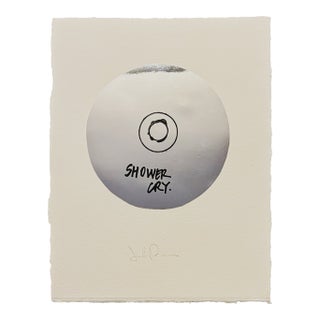 "Shower Cry Cd" Original Artwork by Jake Poser For Sale