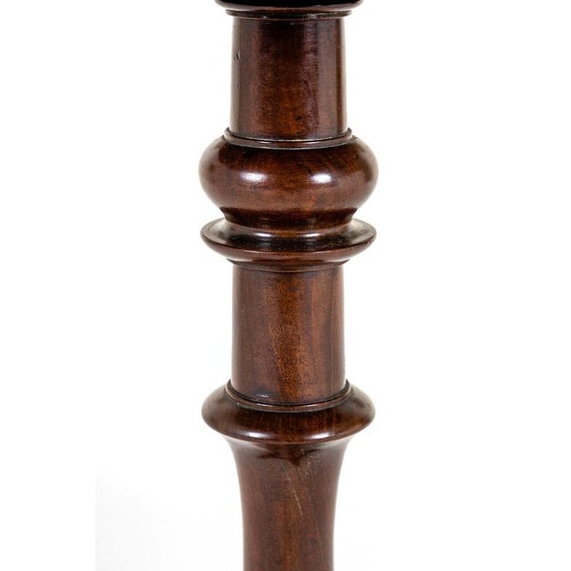 19th Century Wine Table with Scalloped Top For Sale - Image 10 of 12