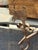 Metal Rare Late 17th / Early 18th Century Forged Iron Oil Lamp Hook With Bird Motif For Sale - Image 7 of 8