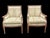 Ethan Allen Vintage Ethan Allen French Louis XVI Style Lounge Chairs Bergere- A Pair For Sale - Image 4 of 11