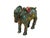 Chinese Vintage Chinese Turquoise Blue Flower Cloisonné Enamel Horse Statue For Sale - Image 3 of 13