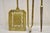 Antique English Federal Sheraton Brass Urn Finial Fireplace Tool Set- 3 Pieces For Sale - Image 4 of 11