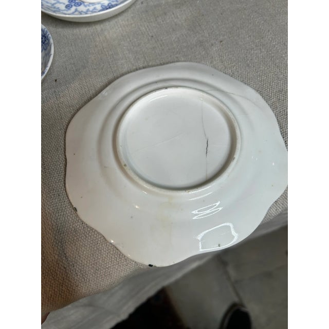 Ceramic Antique Staffordshire Transferware Miniature Child’s Tea Set For Sale - Image 7 of 11