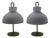 Vintage Italian Arenzano Table Lamps by Ignazio Gardella for Azucena, 1960s, Set of 2 For Sale