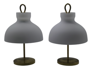 Vintage Italian Arenzano Table Lamps by Ignazio Gardella for Azucena, 1960s, Set of 2