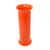 Italian Italian Orange Ceramic Cylinder Vase, 11.5" — Marked 1081/G For Sale - Image 3 of 8