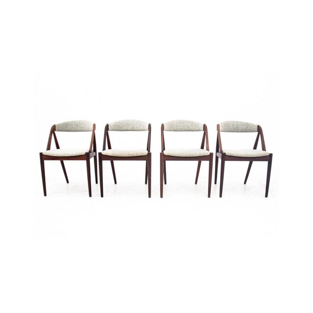 Danish Model 31 Chairs by Kai Kristiansen, 1960s, Set of 4 For Sale - Image 12 of 12
